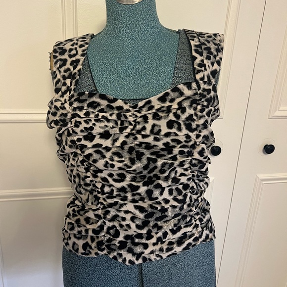 Express tank in leopard print - Picture 1 of 4